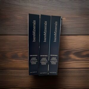 BareMinerals Original Liquid Mineral Concealer ~ Light 2C ~ 0.2 oz. Lot Of Three